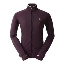 Decathlon Dames Emerging Core Stretch Basislaag Top (Diepe pruim) aanbieding