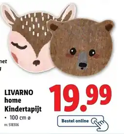 Lidl LIVARNO home Kindertapijt aanbieding