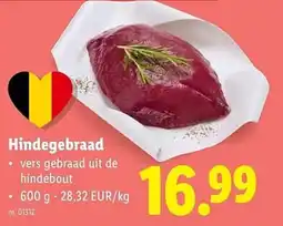 Lidl Hindegebraad aanbieding