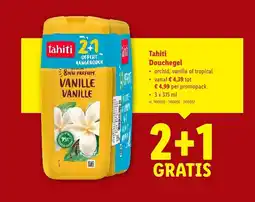 Lidl Tahiti Douchegel aanbieding