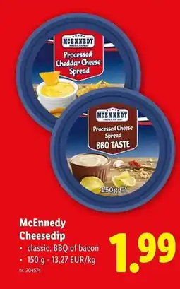 Lidl McEnnedy Cheesedip aanbieding