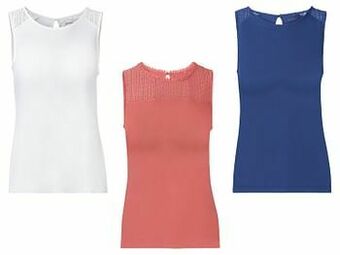 Lidl ESMARA® Kanten top met ronde hals aanbieding