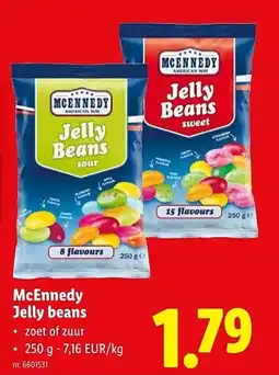 Lidl McEnnedy Jelly beans aanbieding