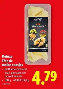 Lidl Deluxe Tête de moine roosjes aanbieding