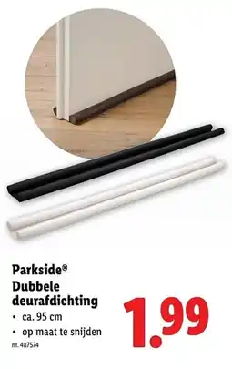 Lidl Parkside dubbele deurafdichting aanbieding