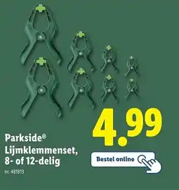 Lidl Parkside Lijmklemmenset aanbieding