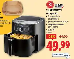 Lidl SILVERCREST Airfryer XL aanbieding