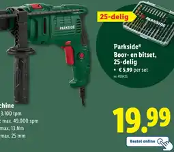 Lidl ParksideⓇ Klopboormachine aanbieding