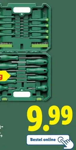 Lidl Parkside Bit-en schroeven- draaierset, 37-delig aanbieding