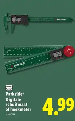 Lidl ParksideⓇ Digitale schuifmaat of hoekmeter aanbieding