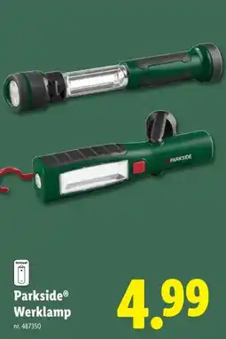 Lidl ParksideⓇ Werklamp aanbieding