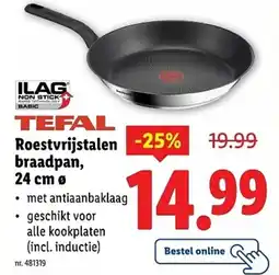 Lidl Roestvrijstalen braadpan aanbieding