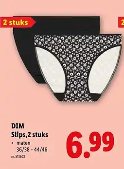 Lidl DIM Slips aanbieding