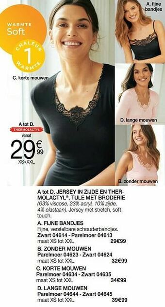 Damart Fijne bandjes aanbieding