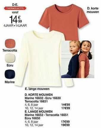 Damart Korte mouwen aanbieding