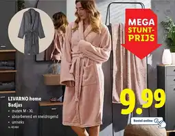 Lidl LIVARNO home Badjas aanbieding