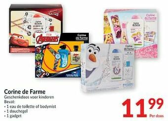 Intermarché Corine de farme geschenkdoos voor kinderen aanbieding