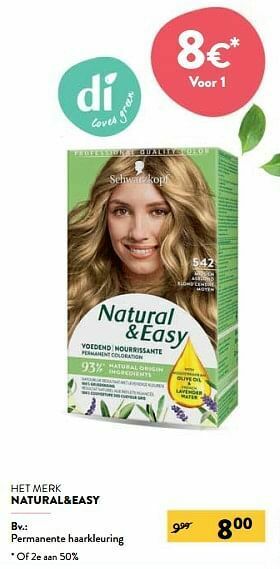 Di Permanente haarkleuring aanbieding