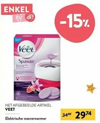 Di Elektrische waxverwarmer aanbieding