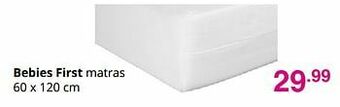 Baby & Tiener Bebies first matras aanbieding