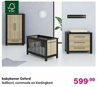 Baby & Tiener Babykamer oxford aanbieding
