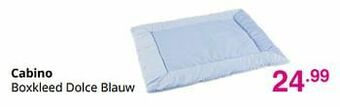 Baby & Tiener Cabino boxkleed dolce blauw aanbieding