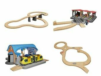 Lidl PLAYTIVE® Uitbreidingsset voor houten spoorweg aanbieding