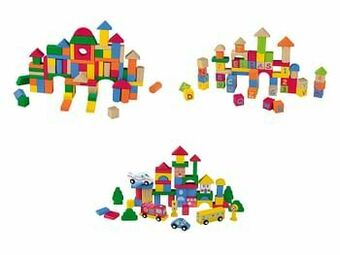 Lidl PLAYTIVE® Trommel met houten speelgoed aanbieding
