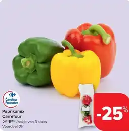 Carrefour Market Paprikamix Carrefour aanbieding