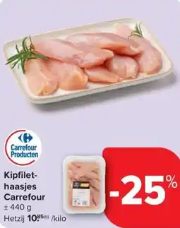 Carrefour Market Kipfilethaasjes Carrefour aanbieding