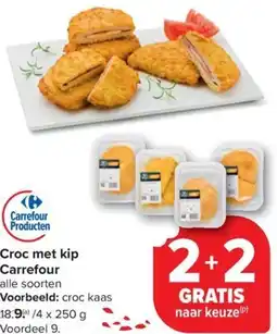 Carrefour Market Croc met kip Carrefour aanbieding