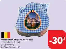 Carrefour Market Boerenham Brugse Delicatesse aanbieding