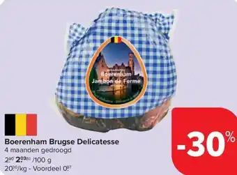 Carrefour Market Boerenham Brugse Delicatesse aanbieding