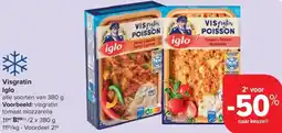 Carrefour Market Iglo Visgratin aanbieding