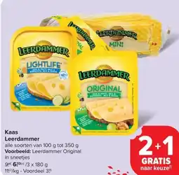 Carrefour Market Leerdammer kaas aanbieding