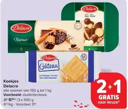 Carrefour Market Delacre Koekjes aanbieding