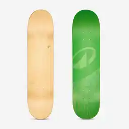 Decathlon Skateboard deck in Canadese esdoorn met FSC-label DK120 maat 7.75 groen aanbieding