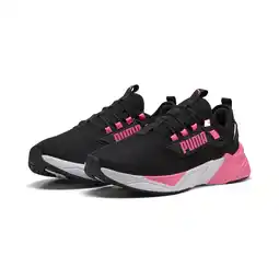 Decathlon Retaliate 3 hardloopschoenen unisex PUMA Black Sun Struck White Pink aanbieding