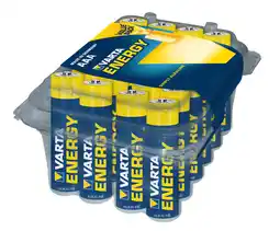 Decathlon Varta energie batterij aaa/lr03 box 24 stuks aanbieding