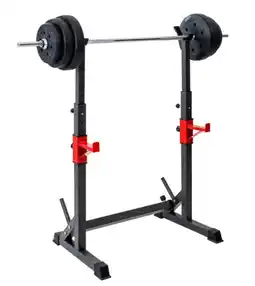 Decathlon Verstelbaar squat rack – Zwart – Fitness Tech aanbieding