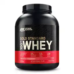 Decathlon Wei-eiwit - 100% Wei Goud (2,27 Kg) - Aardbei aanbieding