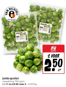 Jumbo Jumbo spruiten aanbieding
