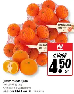 Jumbo Jumbo mandarijnen aanbieding