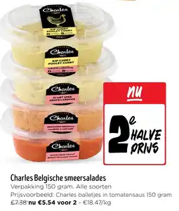 Jumbo Charles Belgische smeersalades aanbieding