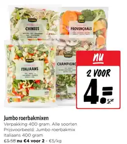 Jumbo Jumbo roerbakmixen aanbieding
