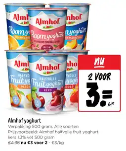 Jumbo Almhof yoghurt aanbieding