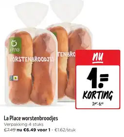 Jumbo La Place worstenbroodjes aanbieding