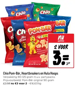 Jumbo Chio Pom-Bär, Heartbreakers en Hula Hoops aanbieding