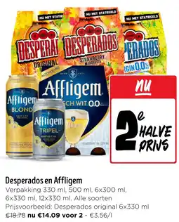 Jumbo Desperados en Affligem aanbieding