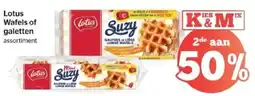 Spar Lotus Wafels of galetten aanbieding